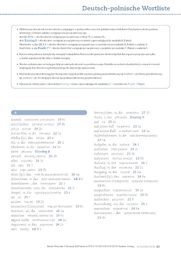 Glossar Deutsch-Polnisch – Niemiecki-Polski