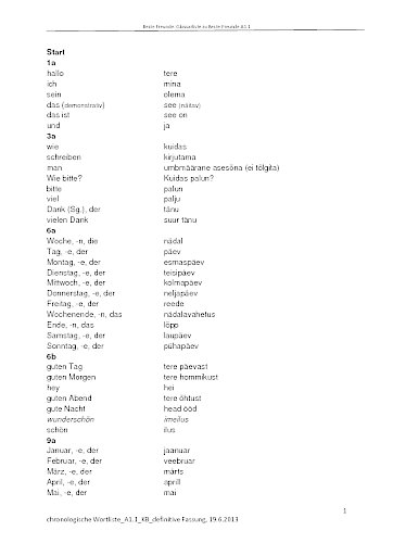 Beste Freunde A1/1 Deutsch-Estnisch