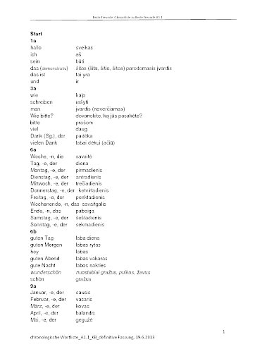 Beste Freunde A1/1 Deutsch-Litauisch