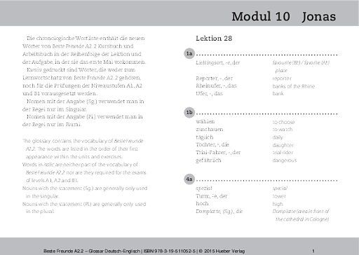 Glossar Deutsch-Englisch