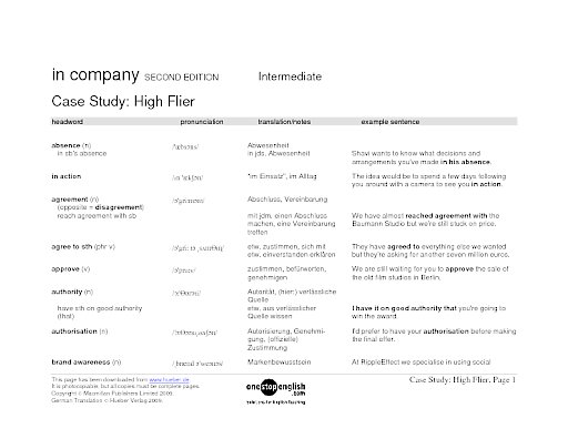 Case Study, High Flier