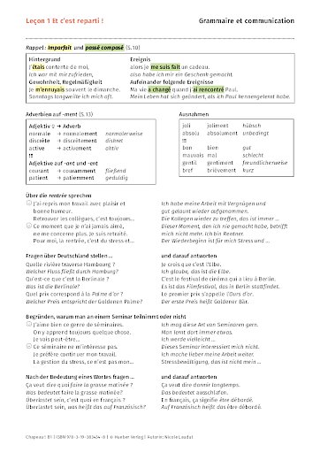 Lektion 01-03: Grammaire et communication