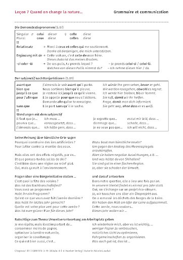 Lektion 07-09: Grammaire et communication