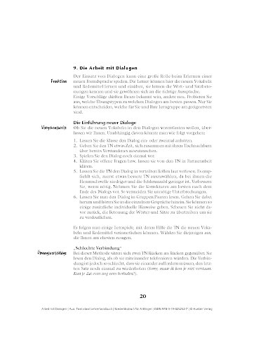 Fantasievoll mit Dialogen arbeiten