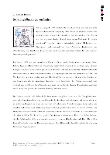 Wer war Rudolf Diesel?