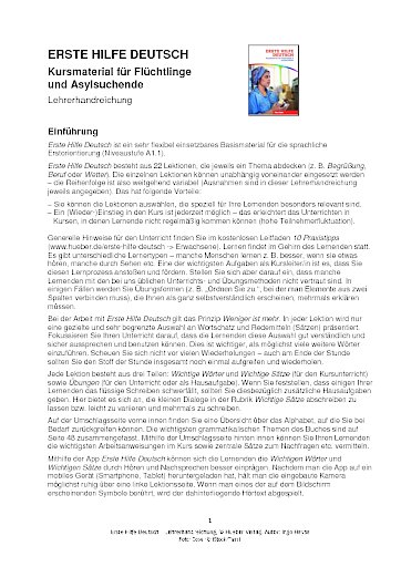 Lehrerhandreichung