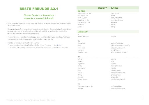 Glossar Deutsch-Slowakisch – Nemecký-Slovenský
