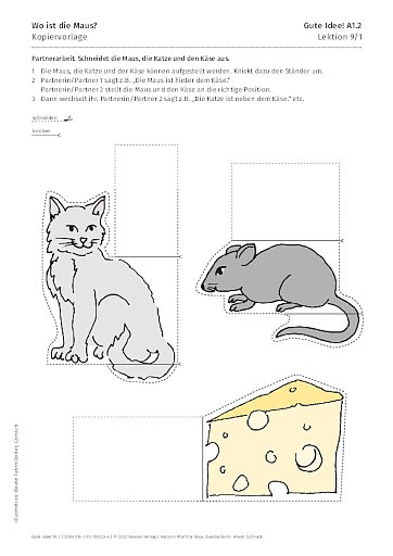 Kopiervorlage: Wo ist die Maus?