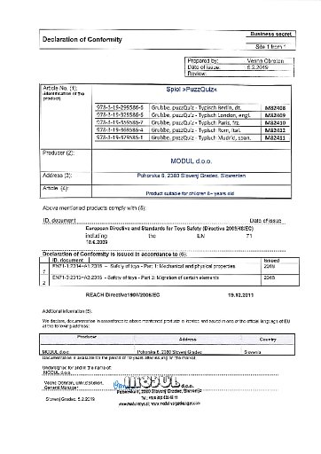 Konformitätserklärung