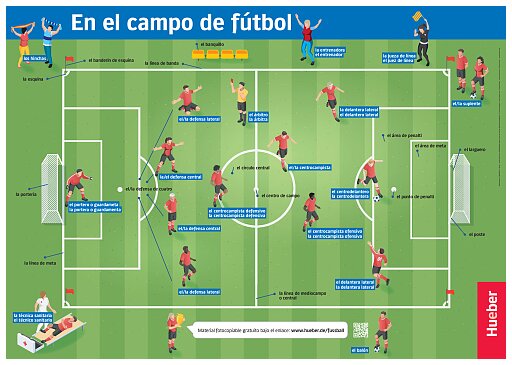 En el campo de fútbolPoster