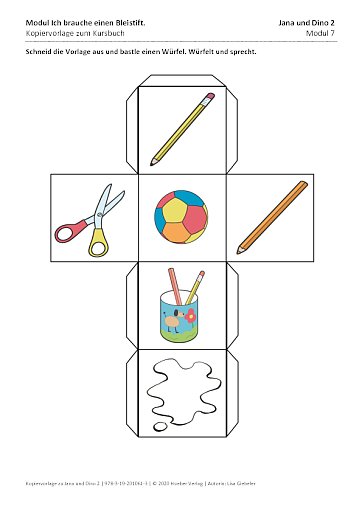 Modul 7: Ich brauche einen Bleistift.