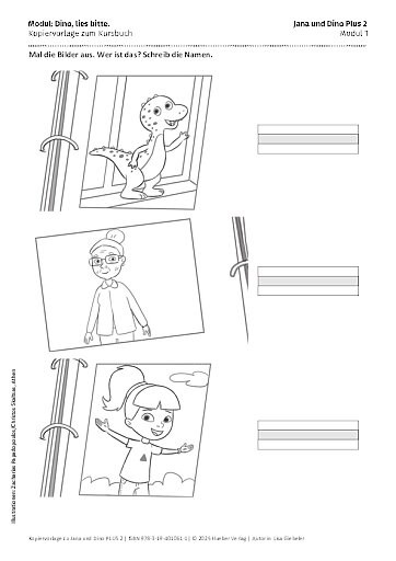 Modul 1: Dino, lies bitte.