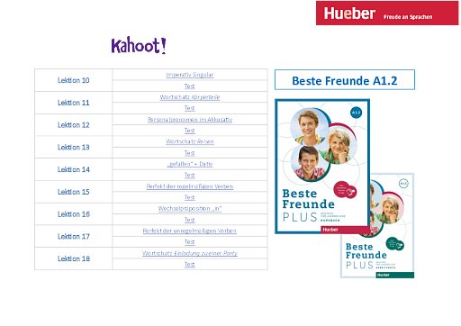 Beste Freunde PLUS A1.2 – Kahooty