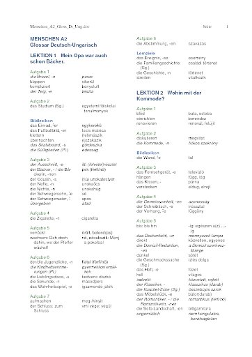 Menschen | Unterrichten | Materialien zum Download