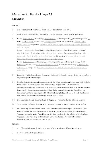 Pflege A2