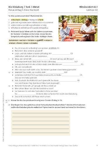 Fokus Alltag: Eine Hochzeit