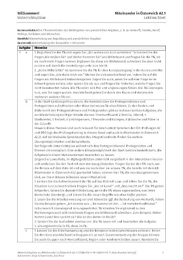 Unterrichtsplan