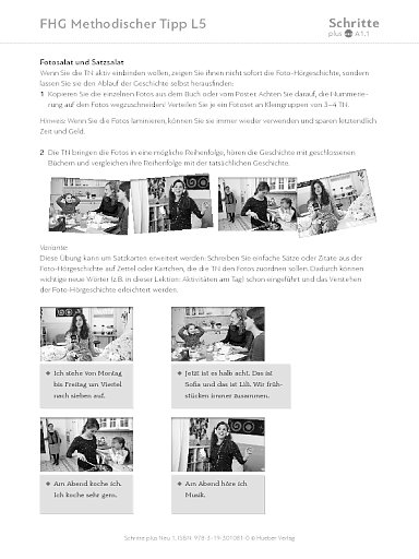 Foto-Hörgeschichte Lektion 5