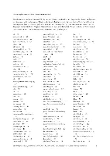 Wortliste