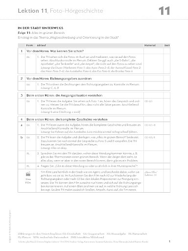 Unterrichtsplan