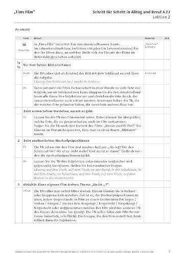 Didaktisierung „Tims Film”