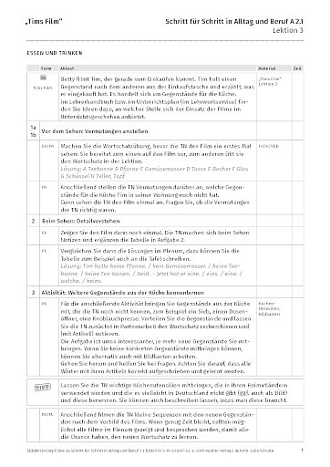 Didaktisierung „Tims Film”