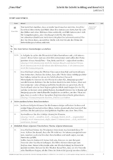 Didaktisierung „Tims Film”