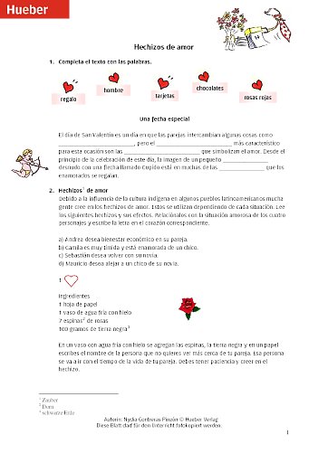Hechizos de amor