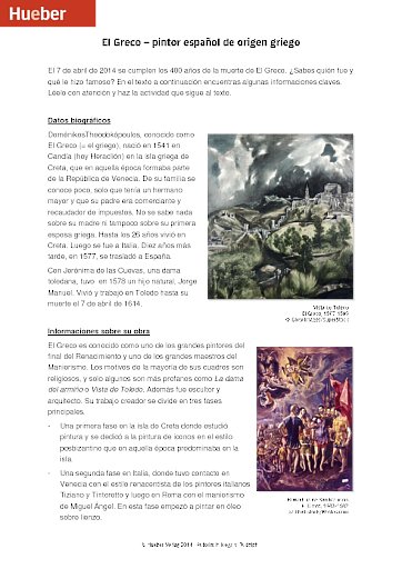 El Greco – pintor español de origen griego