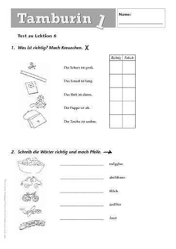 Test zu Lektion 6