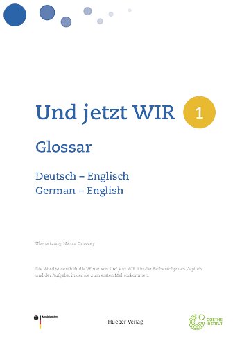 Glossar Deutsch-Englisch