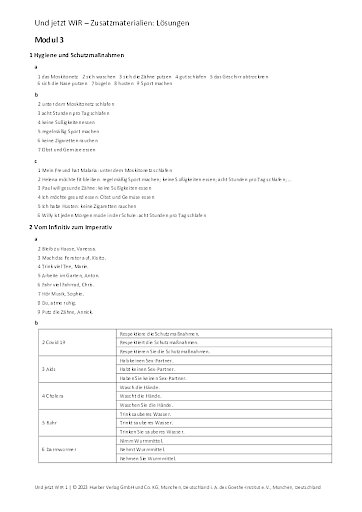 Zusatzmaterial – Lösungen