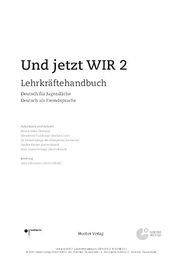 Lehrkräftehandbuch