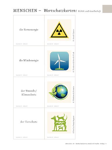 Wortschatzkarten