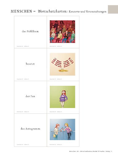 Wortschatzkarten