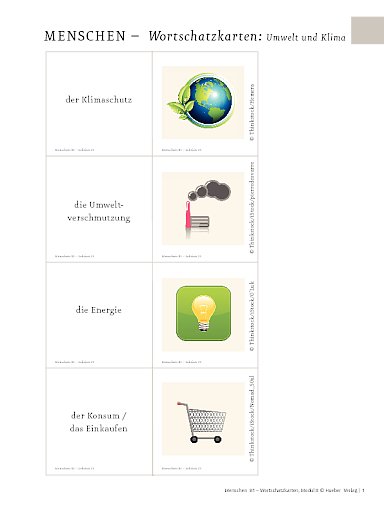 Wortschatzkarten