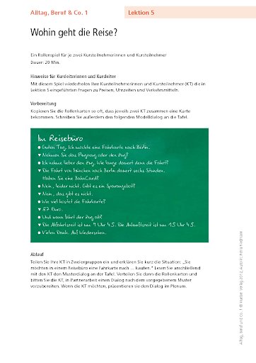 Wohin geht die Reise?