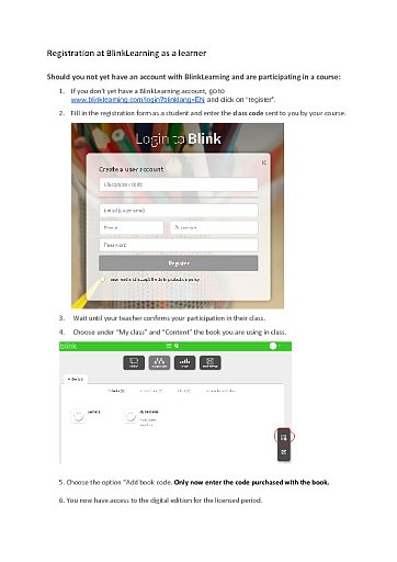 Registration for Learners (in English)