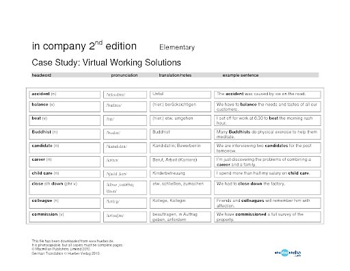 Case Study, Virtual Working Solutions