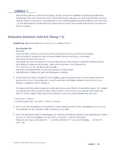 Lektion 1