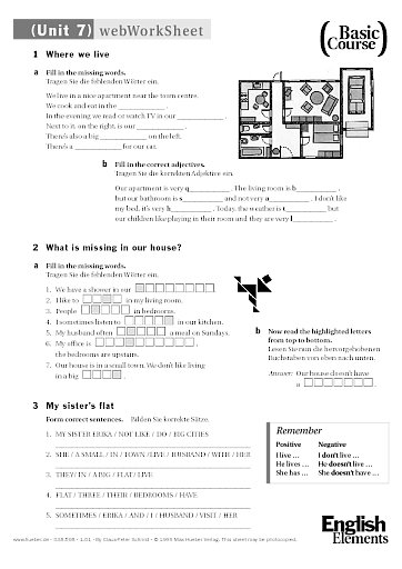 webWorkSheet Unit 7