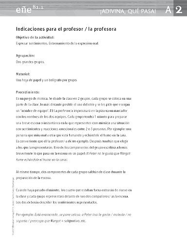 ¡Adivina, qué pasa! 