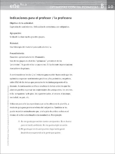 Optimistas contra pesimistas