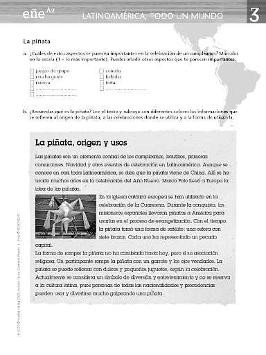 Latinoamérica – todo un mundo: La piñata