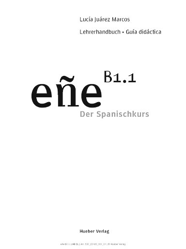 Lehrerhandbuch Band B1.1