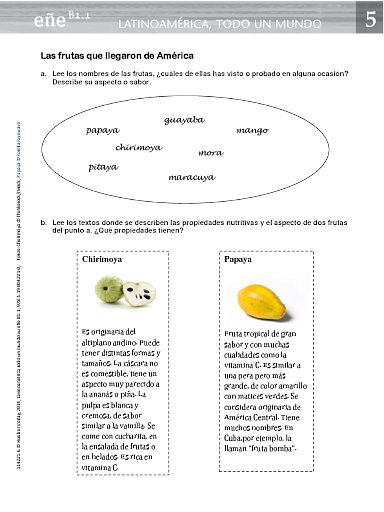 Latinoamérica – todo un mundo: Las frutas que llegaron de América