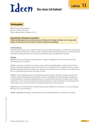 Kleidungskauf