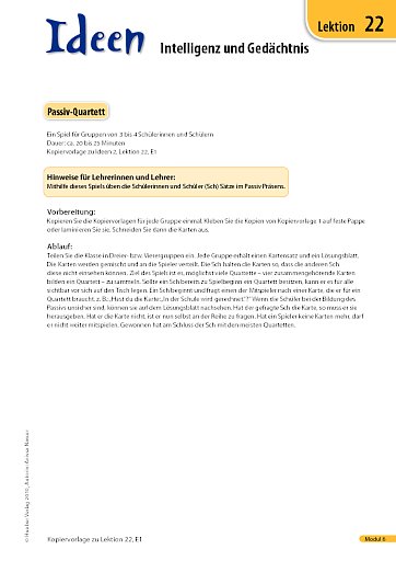 Passiv-Quartett