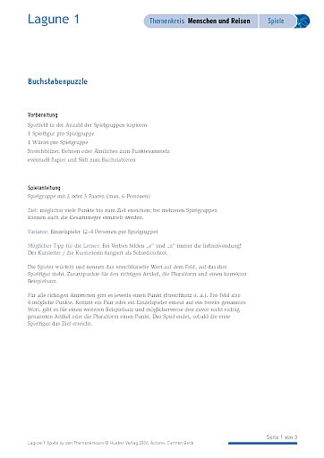 Buchstabenpuzzle