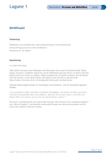 Detektivspiel